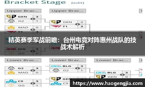 精英赛季军战前瞻：台州电竞对阵惠州战队的技战术解析